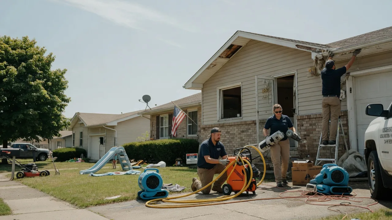 Water Damage Restoration in Collison, IL near me